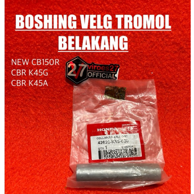 BOSHING VELG BELAKANG NEW CB150R & CBR150R k45G
