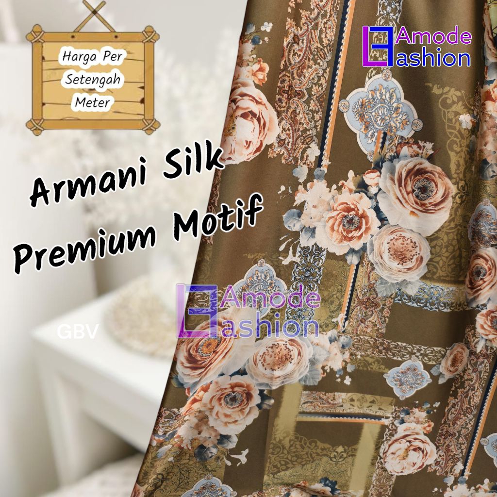 Kain Armani Silk Premium Motif
