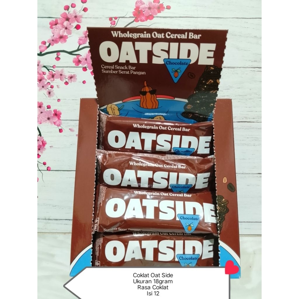 

Coklat Sultan OAT SIDE Bar 18 gram ( 1 Box isi 12 Pcs ) Exp Aman Harga Super Terjangkau