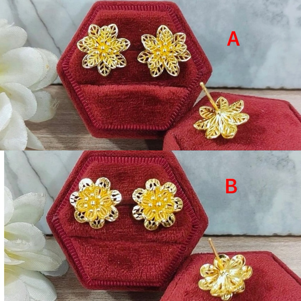 Anting Bunga Kendari Vier Premium Jewellery