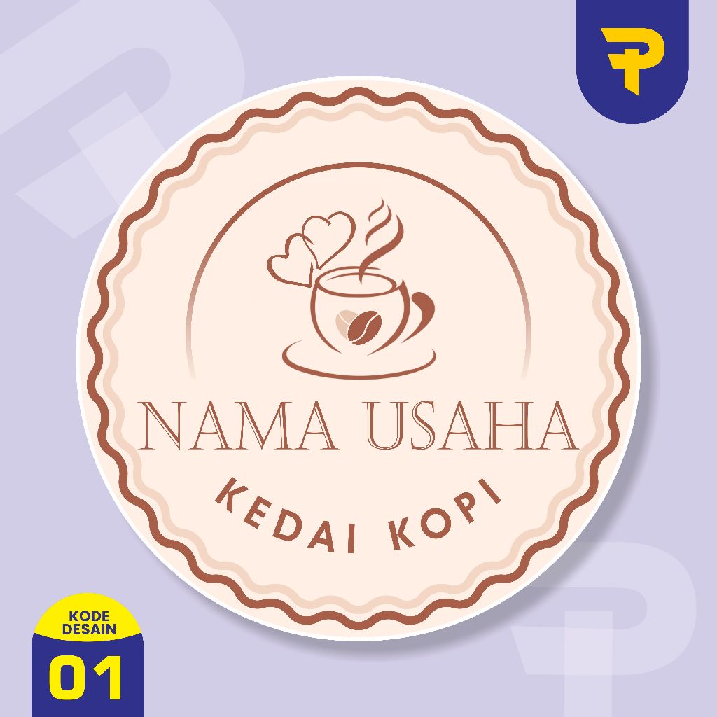 

stiker kopi stiker usaha kedai kopi