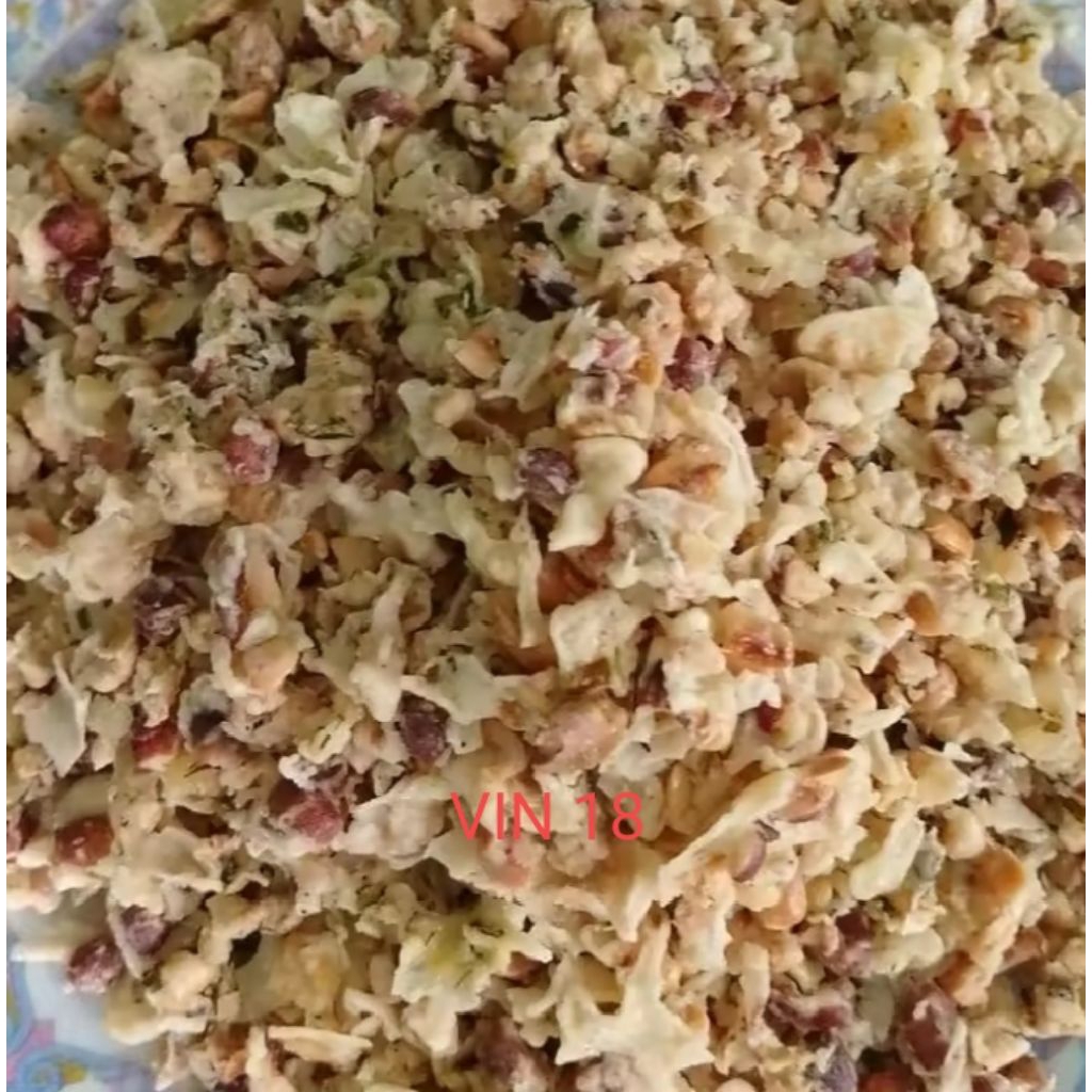 

RUNTUKAN PEYEK KACANG / REMUKAN REMPEYEK GURIH 100 GRAM