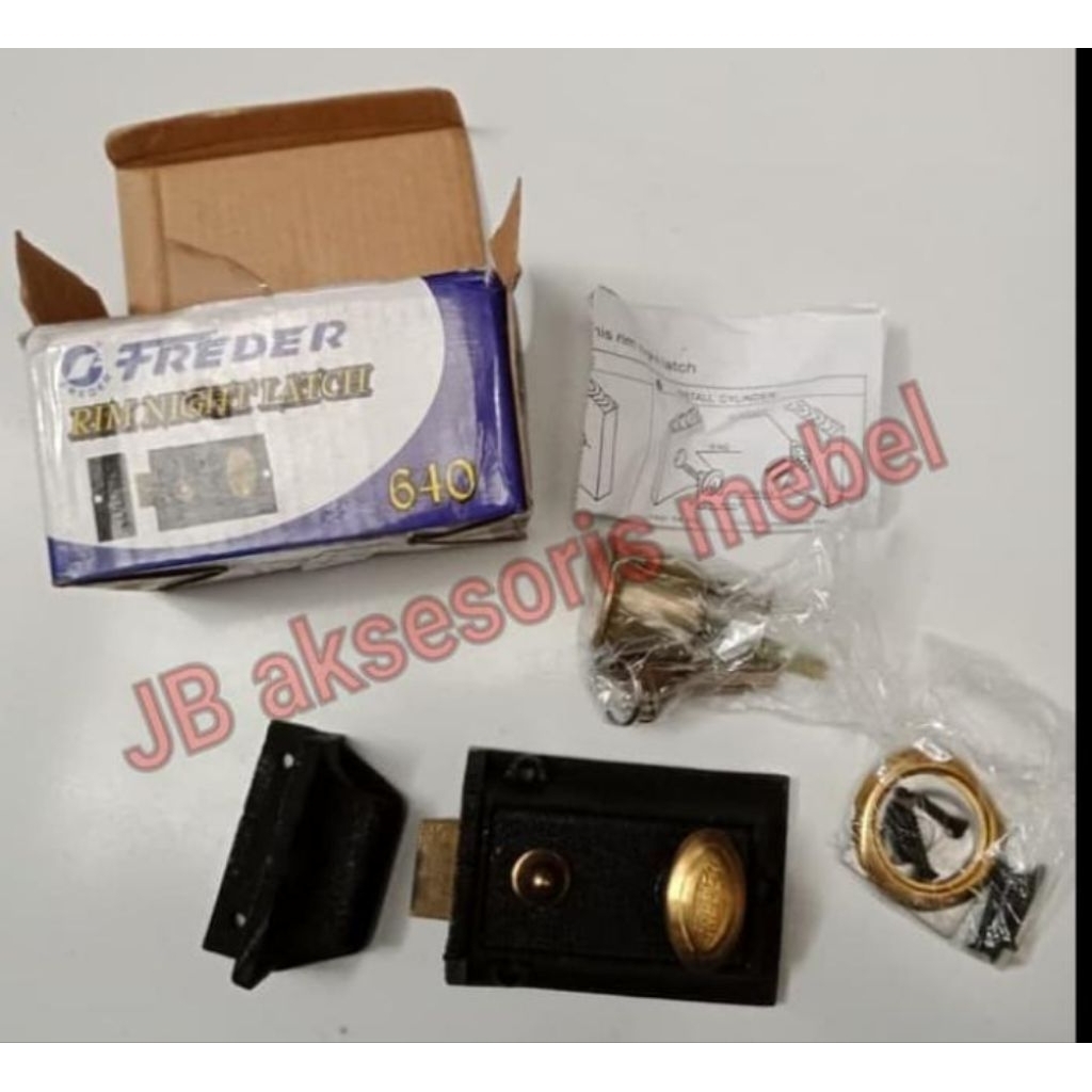 KUNCI PAGAR PINTU RUMAH OTOMATIS MERK FREDER (640 HT)