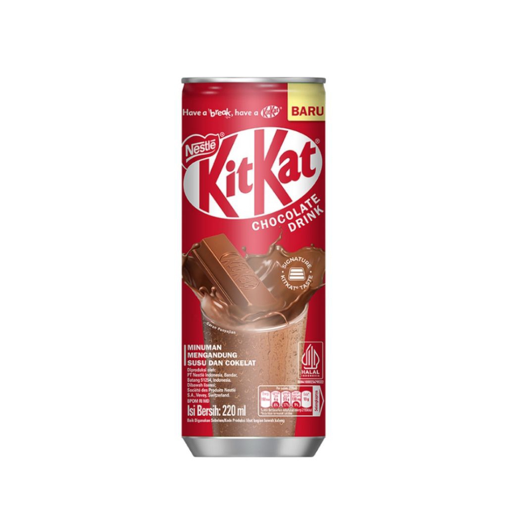 

KitKat Chocolate Drink 220ml – Minuman Coklat Susu Kaleng Nestlé