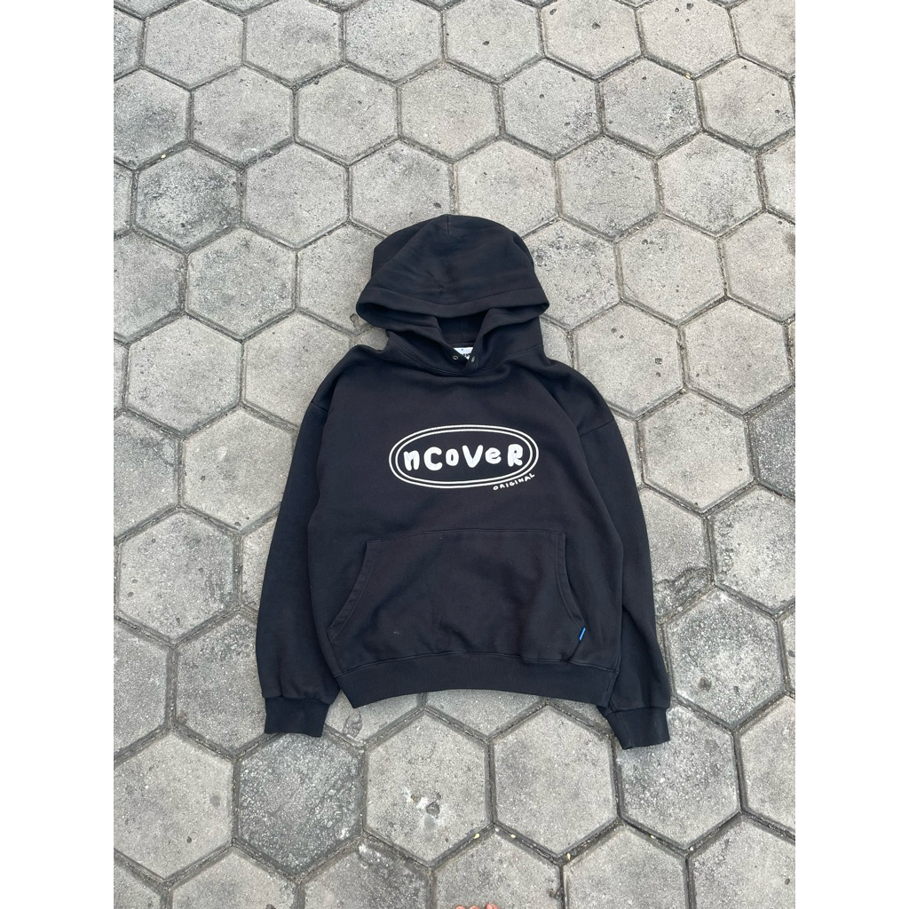 hoodie ncover cuttingan boxy