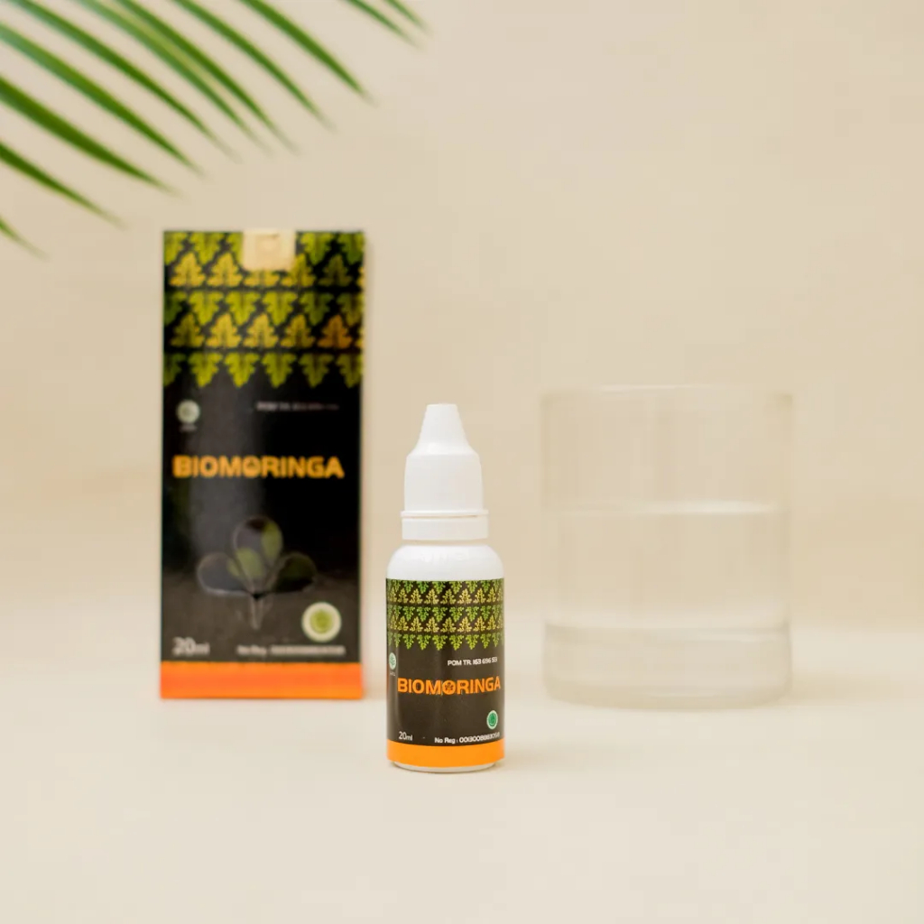 Jamu Tetes BIO MORINGA - Obat Tetes Herbal Biomoringa - Biomoringa Original Tetes Ori