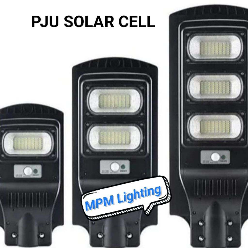 Lampu Jalan PJU Solar Cell Tenaga Surya 60w 90w 120w 6500K Outdoor/ Solar Street Light Tenaga Mataha