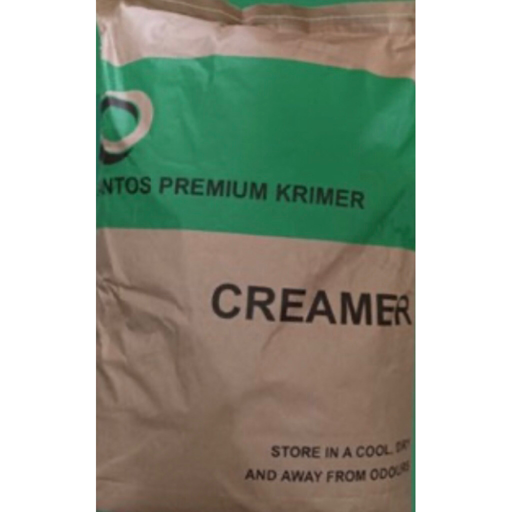 

krimer premium santos ecp 83 repack 1kg krimer untuk esteler,teh tarik,kopi,milk shake dll