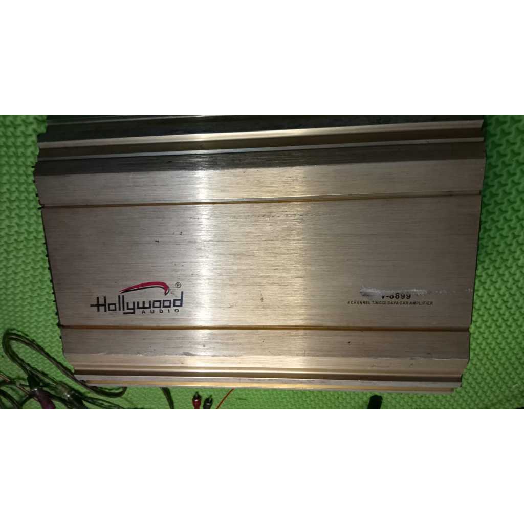 Power 4 Channel Audio Mobil Hollywood | Kondisi Bekas Normal