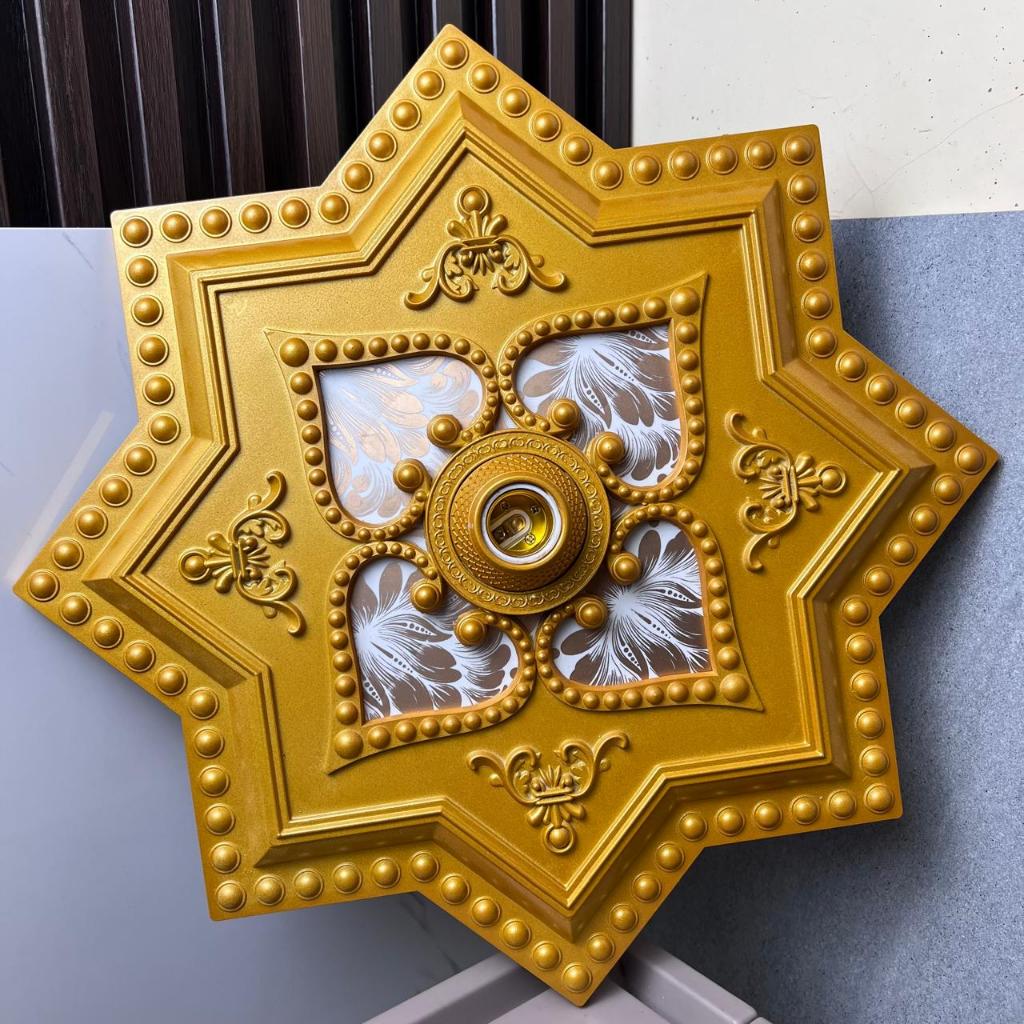 [ TERLARISS ] VICON Fitting Hias Plafon Ornamen 45cm-Fitting Besar-Fitting Lampu Besar 45cm // Fitti