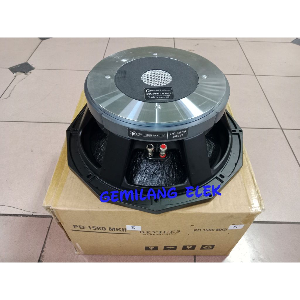 Speaker Komponen PD 1580 MK II Subwoofer Coil 5 Original 15 inch