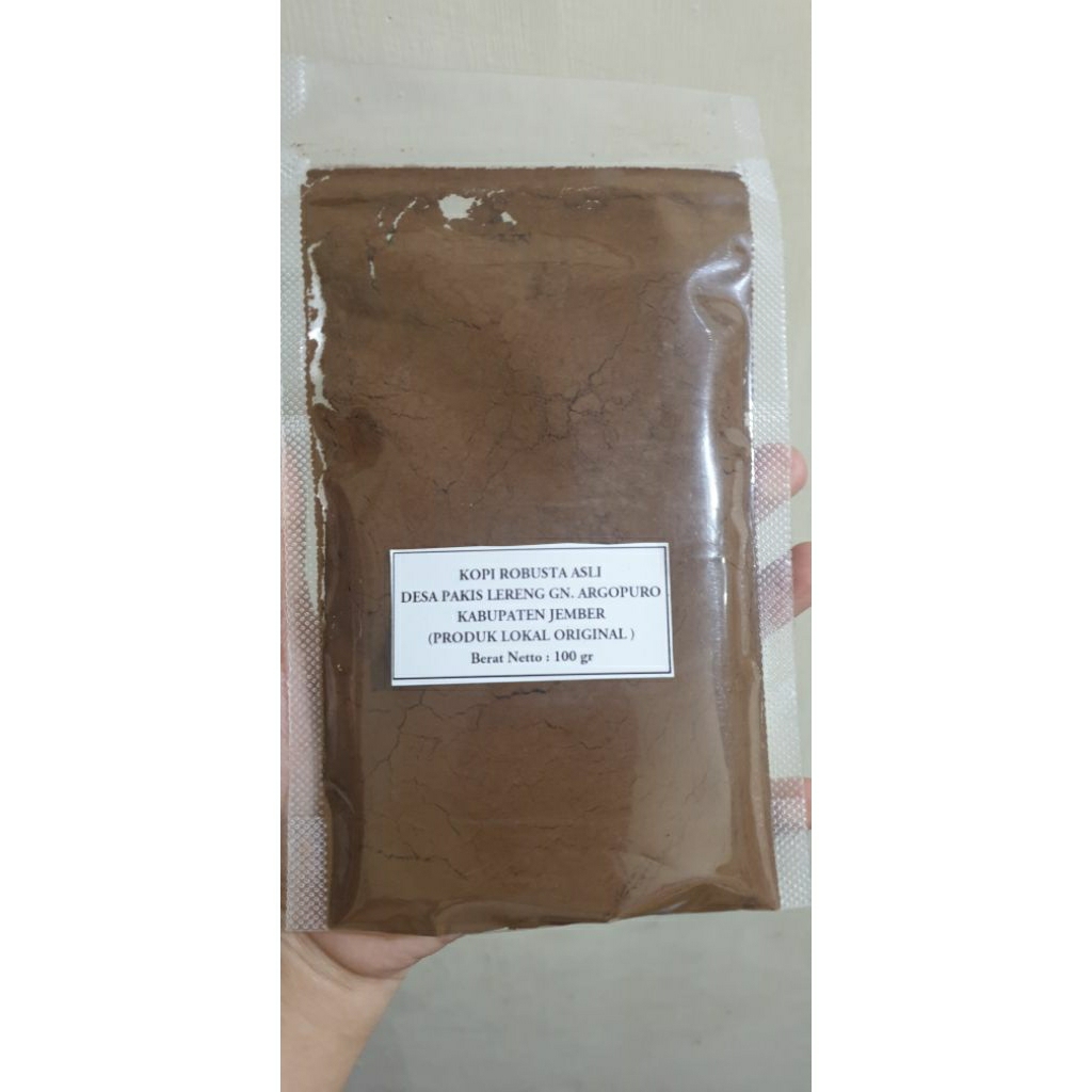 

Kopi Robusta Asli Jember 100 gram
