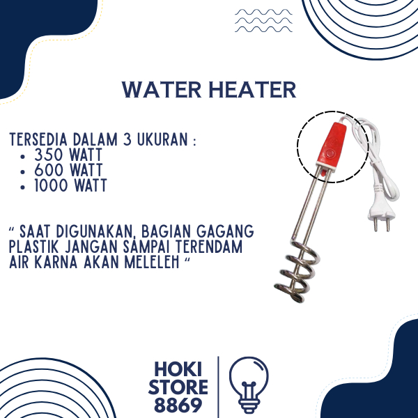 Elemen Pemanas Air Celup - Water Heater 1000 Watt