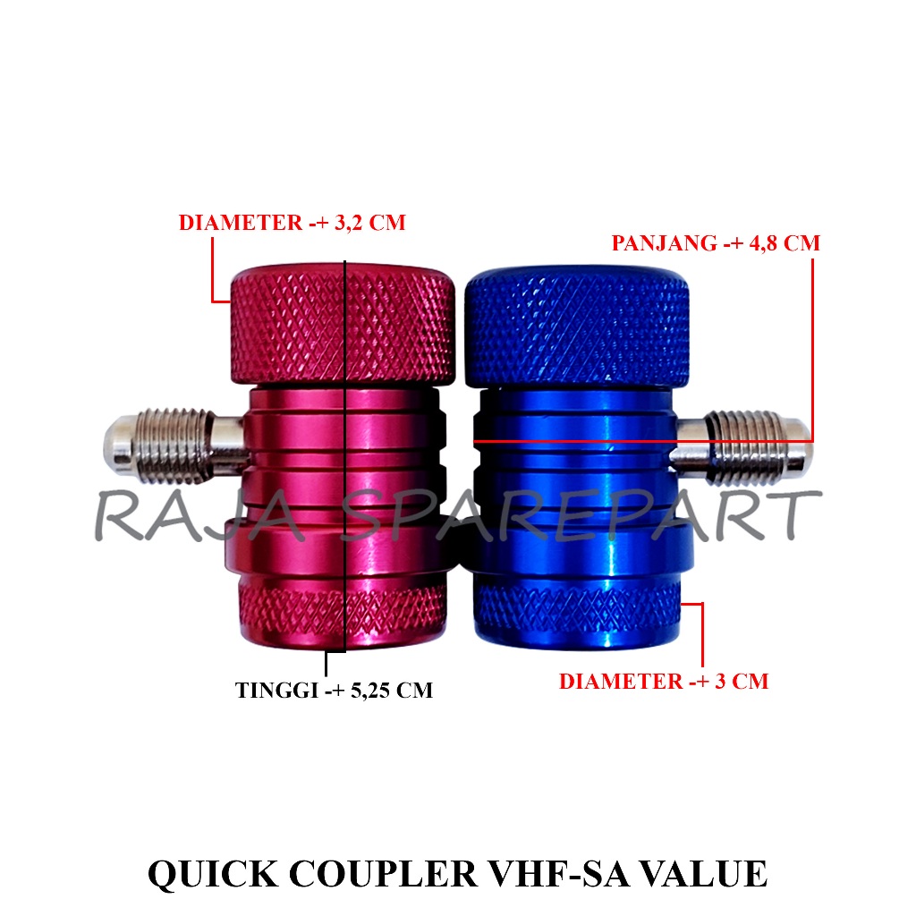 QUICK COUPLER VHF-SA VALUE QCV / QUICK COUPLER AC MOBIL