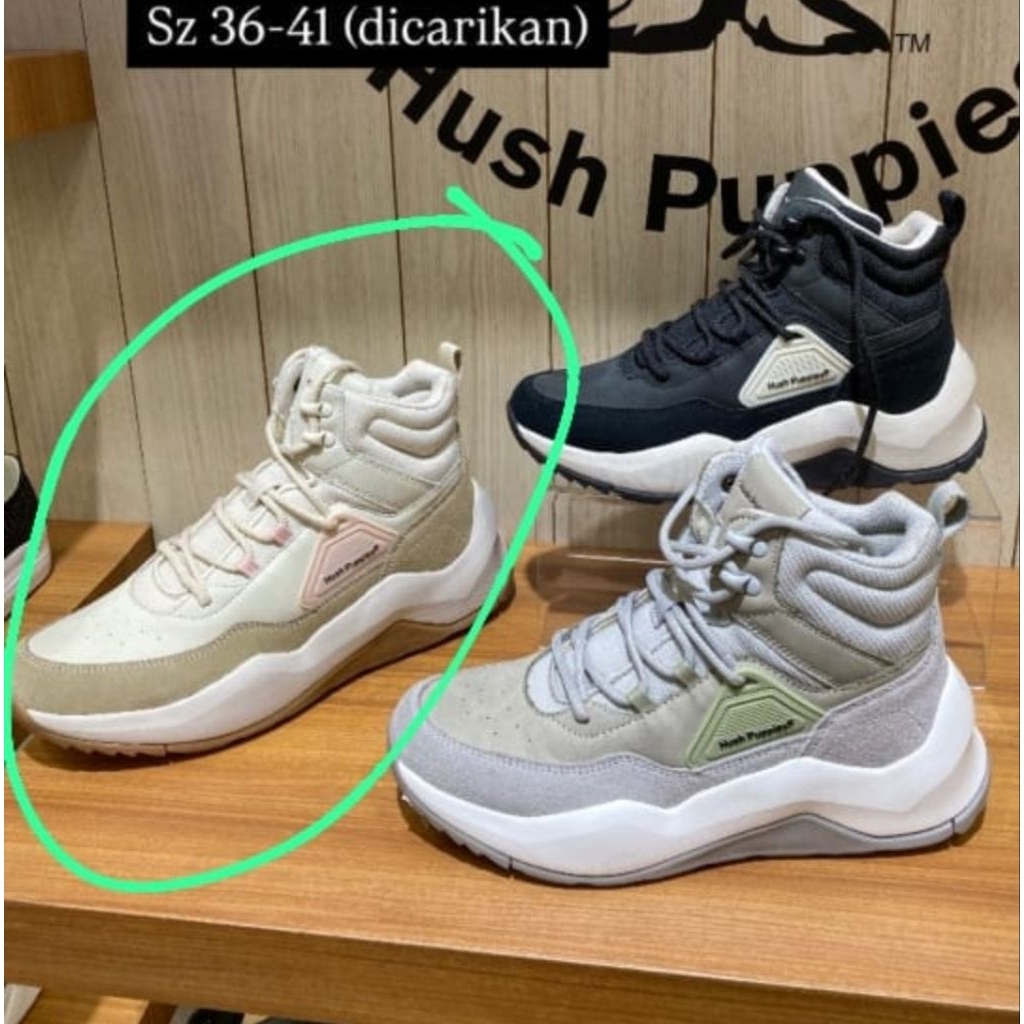 Hush Puppies Sepatu Boots Wanita Victoria Erina Original