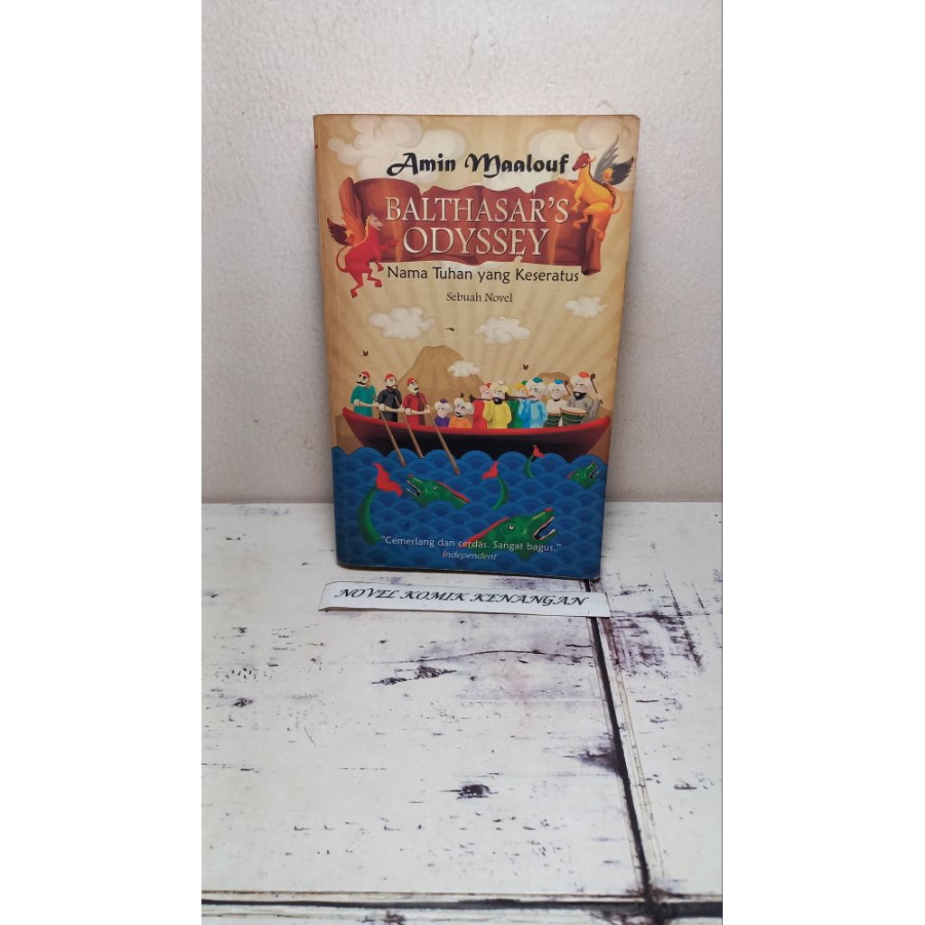 Novel Balthasar's Odyssey Karya Amin Maalouf Pesanan