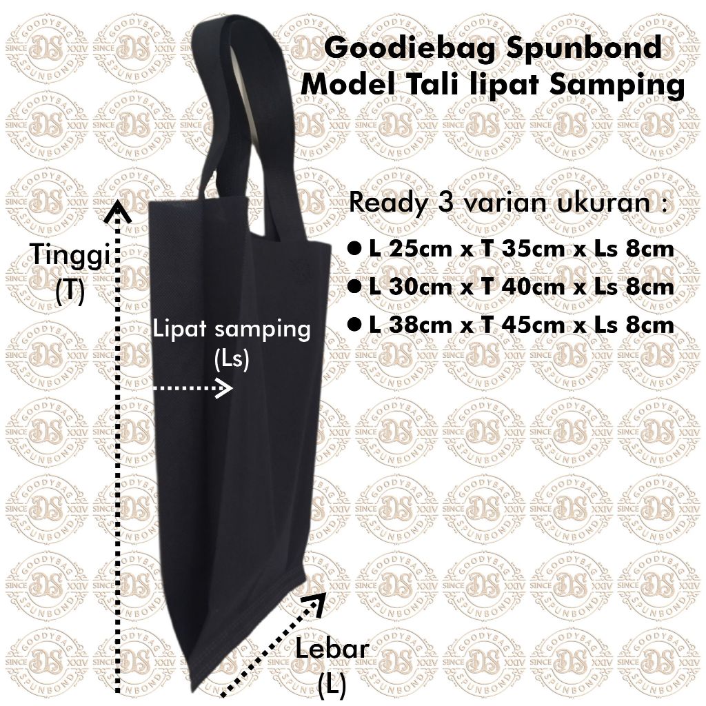 goodiebag / goodybag / tas spunbond / tas tahlil / tas ramah lingkungan  / souvenir