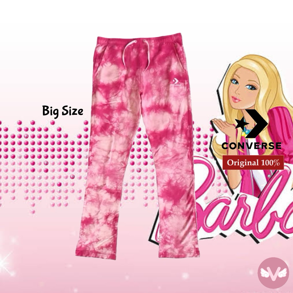Converse pants pink Celana panjang wanita Converse pink Celana wanita sporty Converse Original Celan