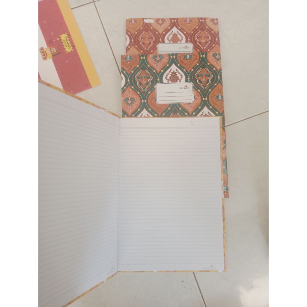 

Buku Folio / Buku Tulis Sampul Tebal A4 Eceran Paperline