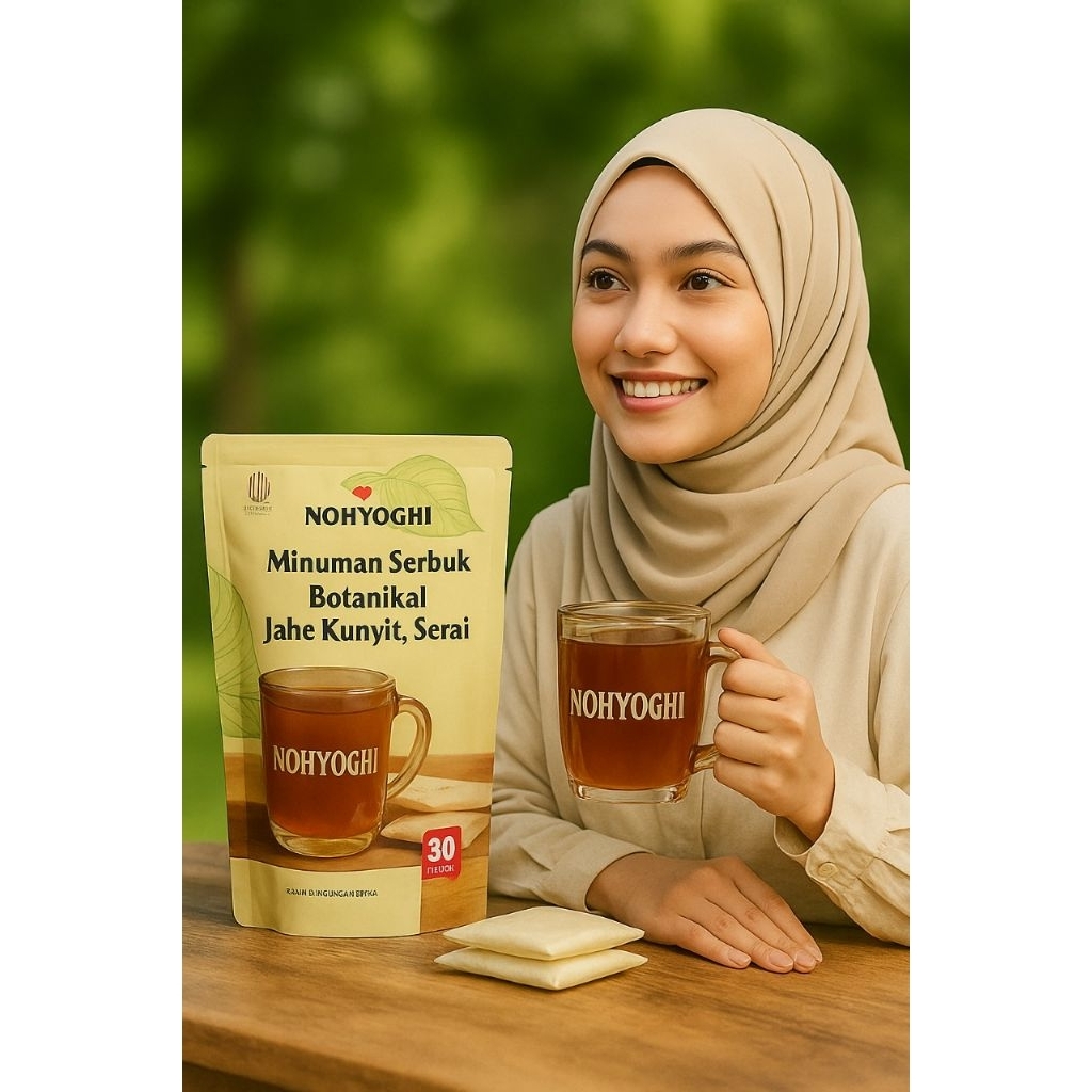 

Teh rimpang jahe kunyit serai(Minuman rempah Botanikal)
