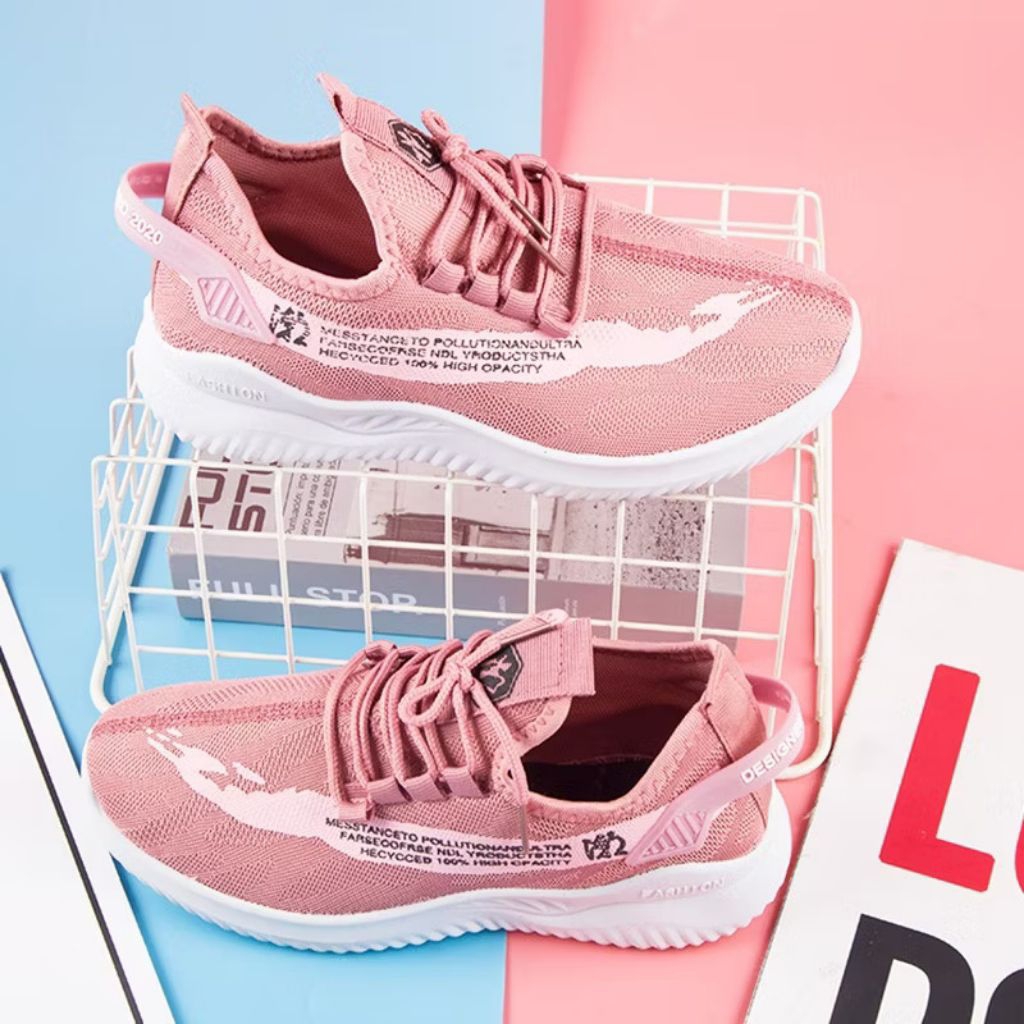 MKT , Sepatu Wanita , Sneakers Wanita , Sepatu Sport , Sneakers Lentur Korean Style , SW34 , SW04 , 