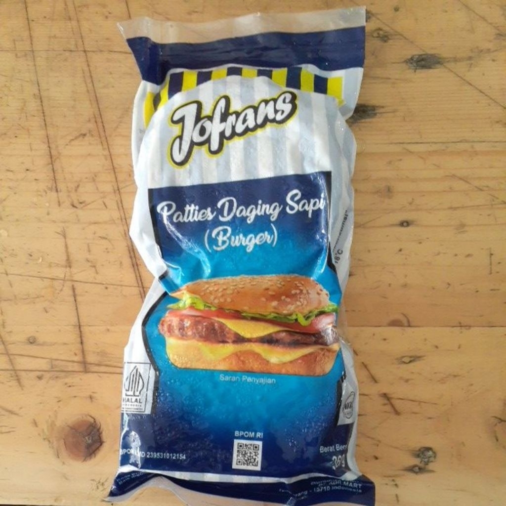 

JOFRANS PATTIES DAGING SAPI 360GR ISI 6