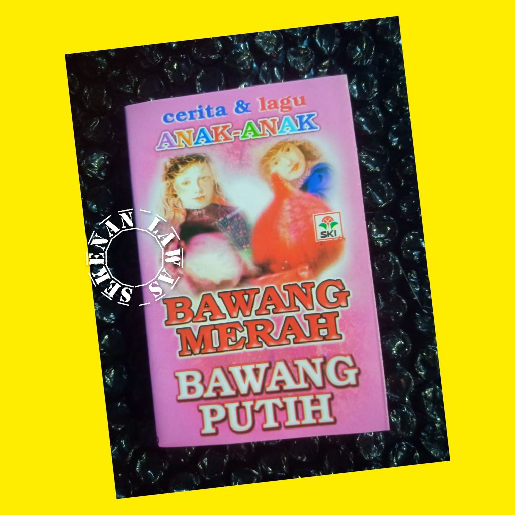 Kaset Anak Cerita & Lagi Bawang Merah Bawang Putih (Bagus)