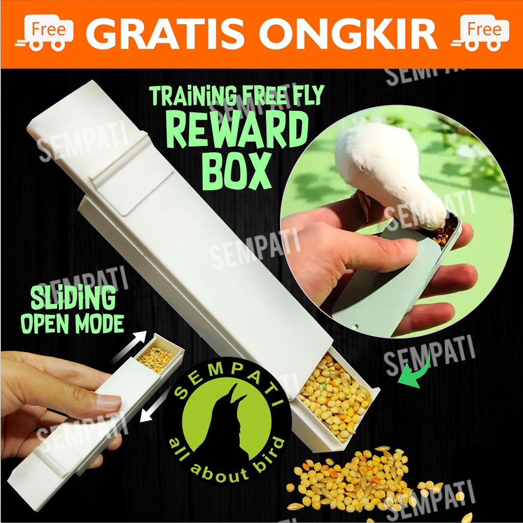 SEMPATI Pointer Tempat Pakan Burung Wadah Pakan Milet Tempat Pakan Ulat Tempat Pakan Millet Tempat P