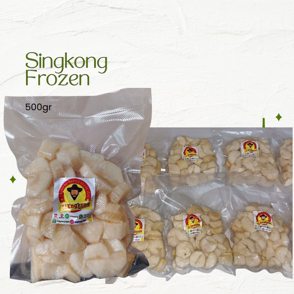 

Singkong Frozen Renyah 500 gr