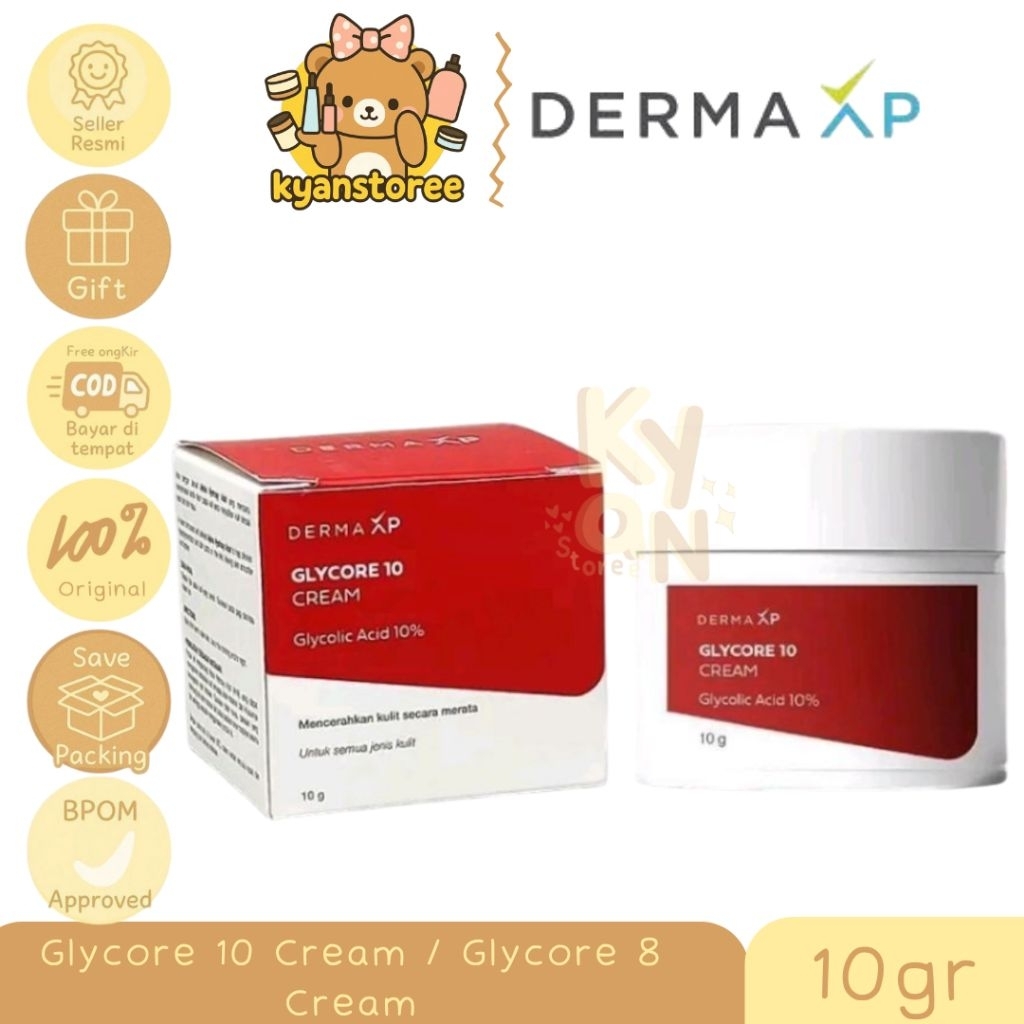 DERMA XP GLYCORE 10% CREAM / DERMA XP GLYCORE 8% CREAM