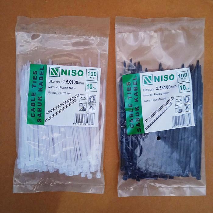 

Kabel Ties Niso Pack 10 cm 15 cm 20 cm 25 cm 30 cm