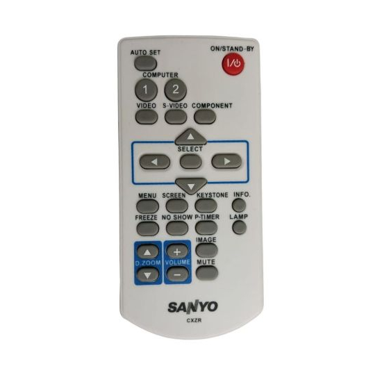 REMOTE PROYEKTOR SANYO CXZR PUTIH