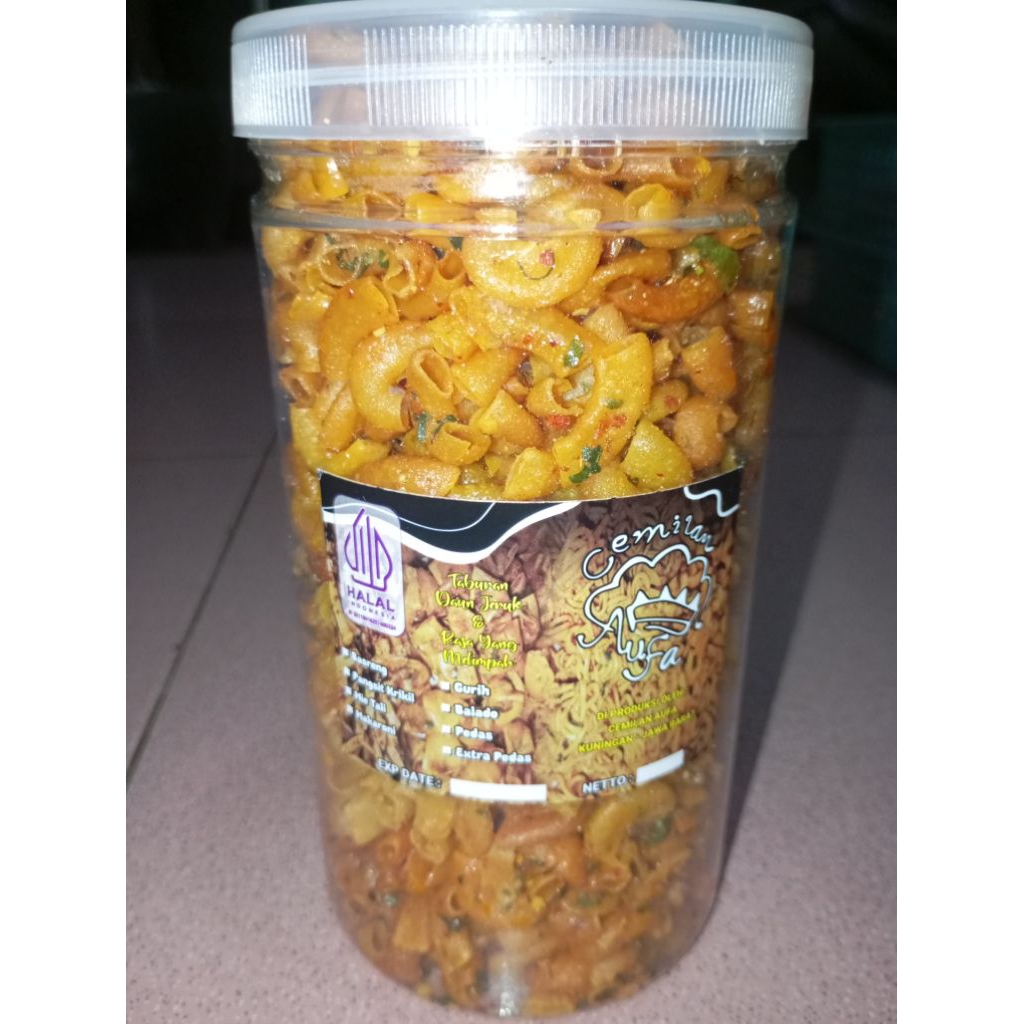 

MAKARONI PEDAS, MAKARONI KRIUK PEDAS