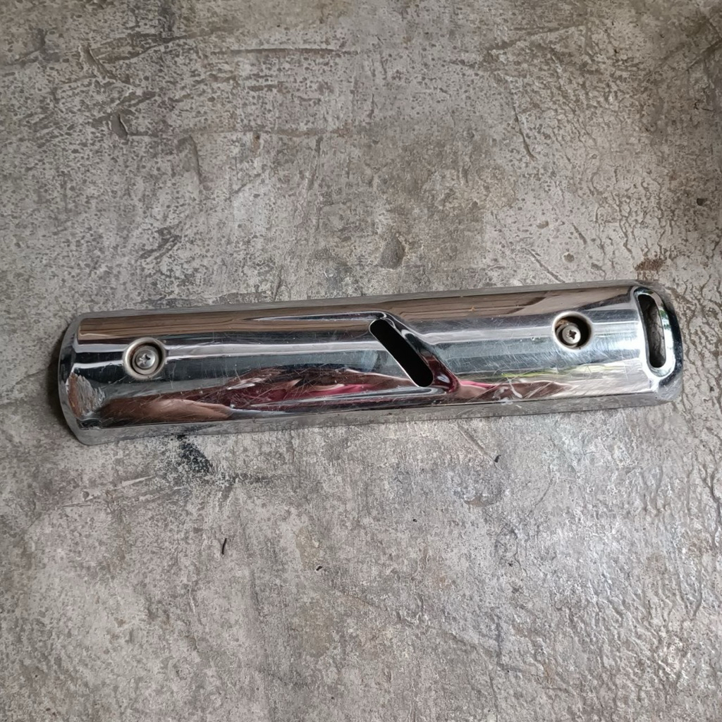 cover tameng pelindung kenalpot vega r new jupiter z original copotan motor
