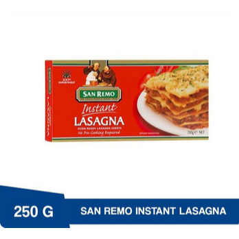 

Lasagna San Remo Instant 250gr(BB)