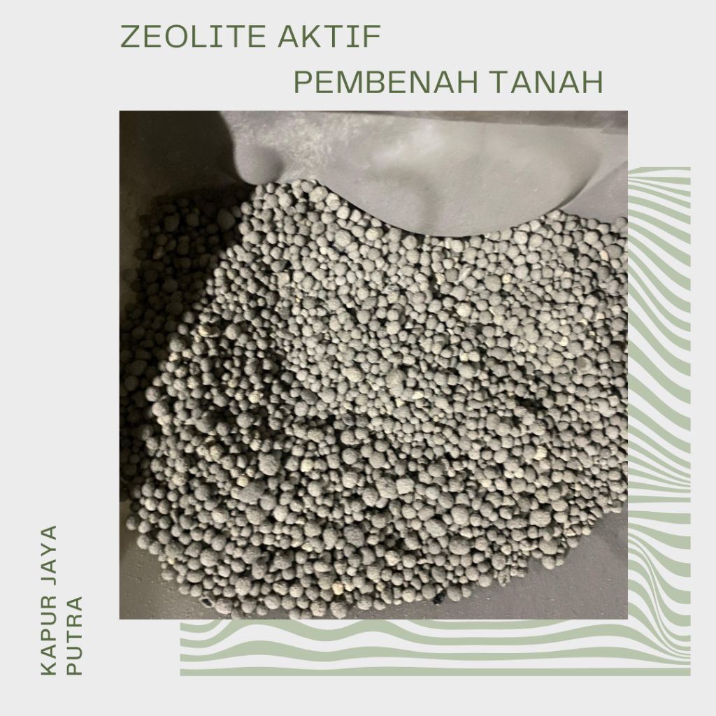 PUPUK ZEOLIT AKTIF REPACK 2KG | PEMBENAH TANAH MEDIA TANAM
