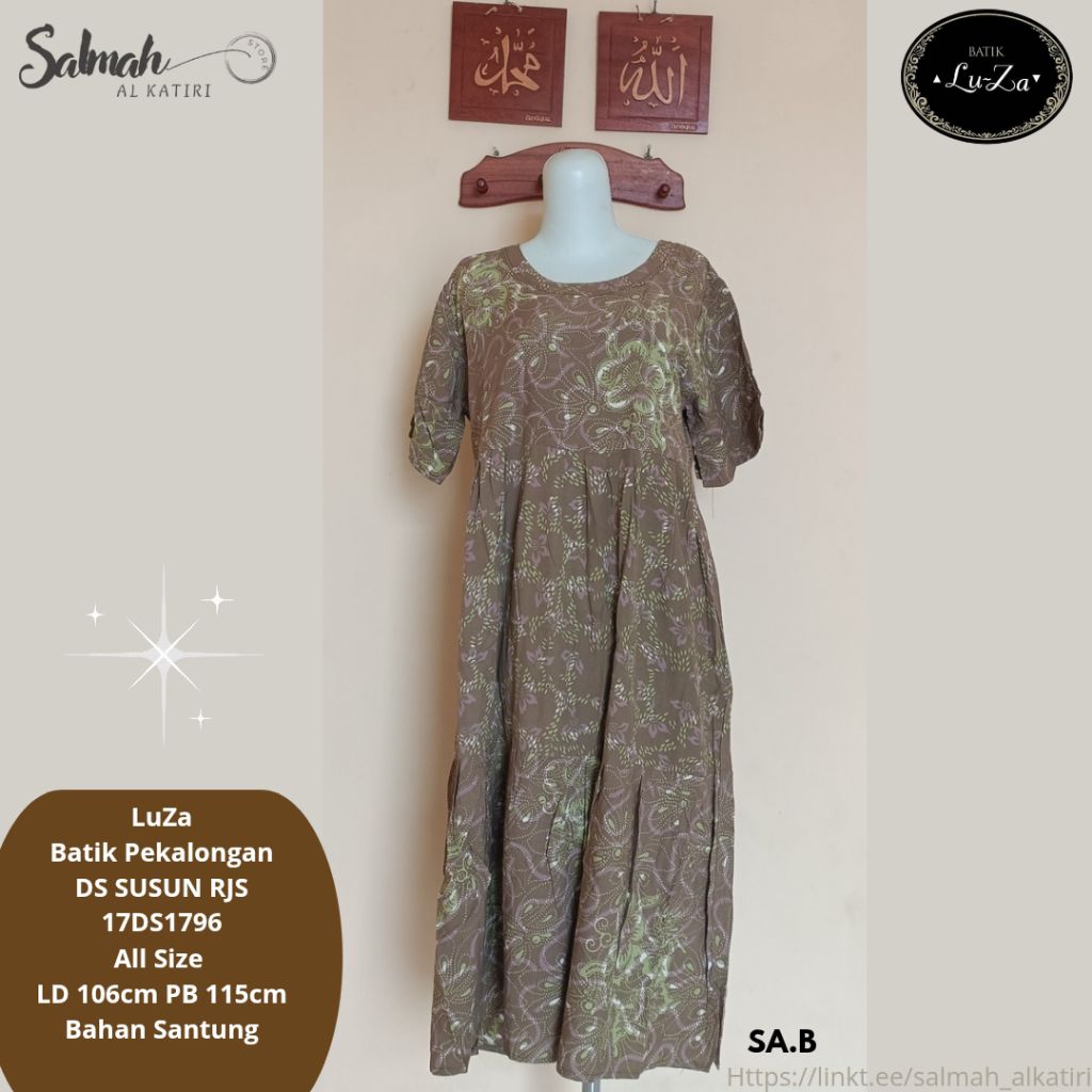 Daster LuZa Batik Pekalongan DS SUSUN RJS (B)