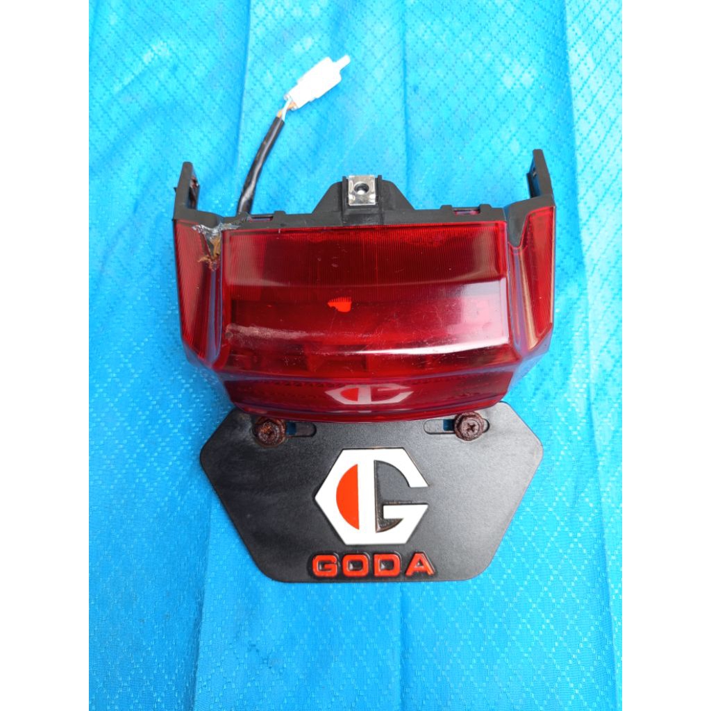 lampu belakang Speda listrik GODA Original copotan / lampu belakang speda listrik Original
