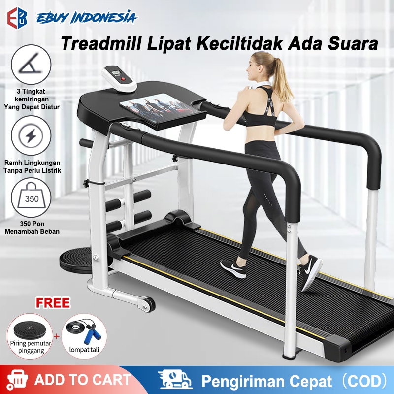 Treadmill rumah/Treadmill incline/Treadmill Manual/Treadmill Lipat/alat olahragatreatmill /alat olah
