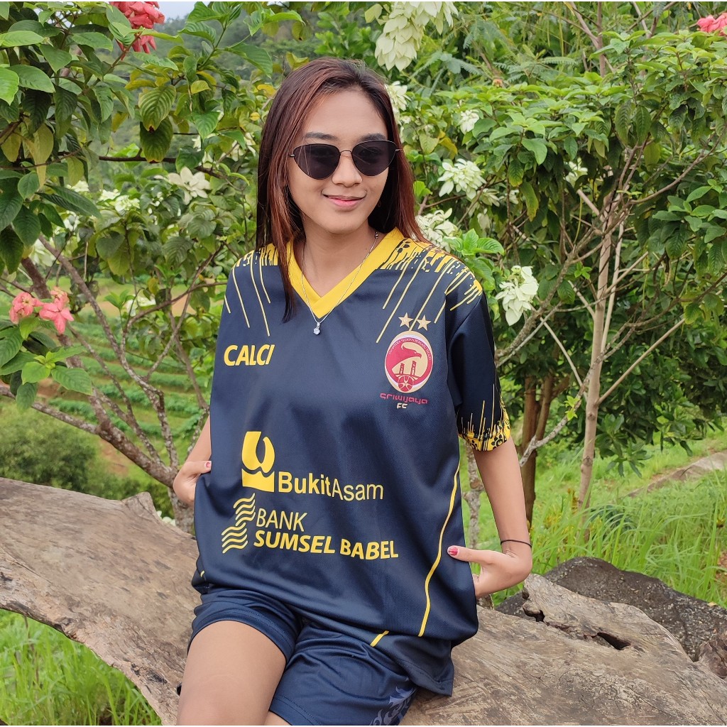 Jersey Bola Jersey Sriwijaya FC 2022  Full Printing Gratis Nama dan Nomor Punggung