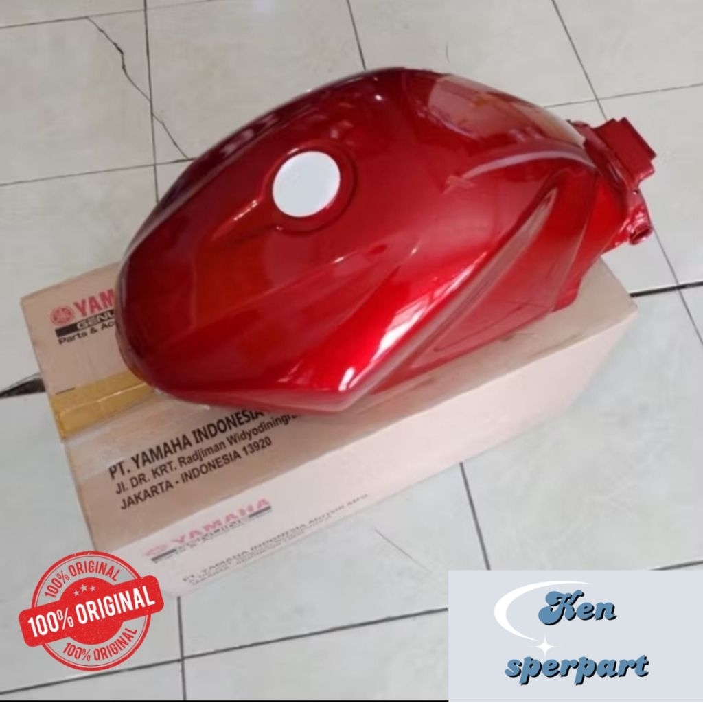 FUEL TANK TANGKI TENGKI BENSIN VIXION OLD LAMA MERAH MARUN ORIGINAL YAMAHA