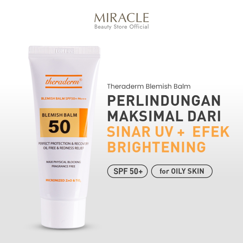 THERADERM BLEMISH BALM OIL FREE SUNBLOCK - For Oily Skin