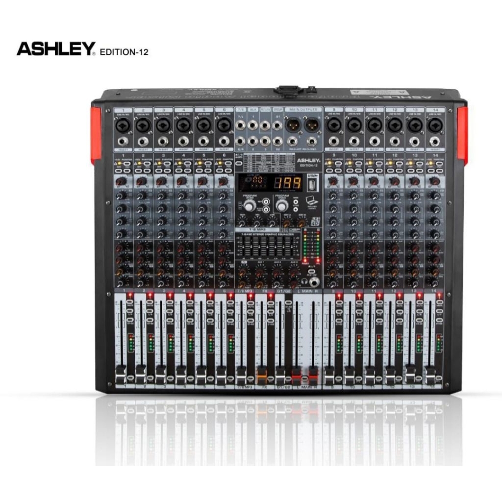 Mixer Ashley 12 Edition Original 12 Channel