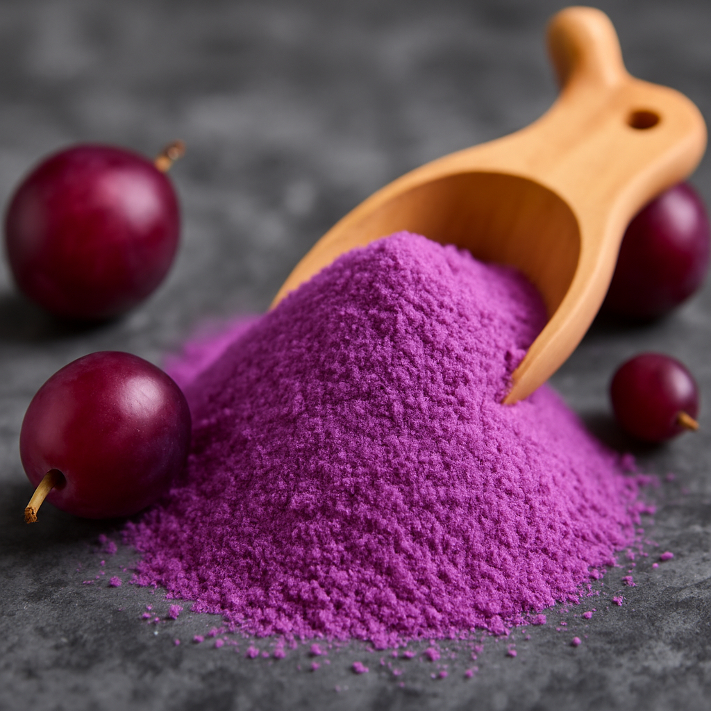 

Bubuk Tabur Manis Rasa Buah Anggur 100 gram Bumbu Serbaguna Fruit Grape Sweet Seasoning Powder 100gr Instan Enak Murah Halal Buah Masakan Bahan Kue Puding Snack Siap pakai