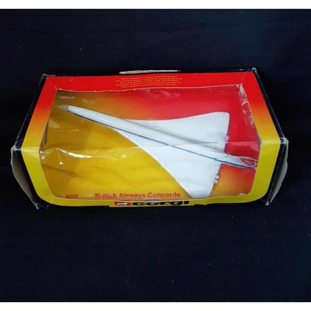 CORGi Vintage Diecast England 660 British Airways Concorde