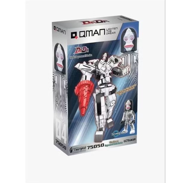 Mainan Robot Action Figure Lego Qman Keeppley Ultraman Alien DaDa