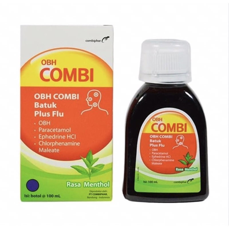 OBH COMBI BATUK FLU  RASA MENTOL 100ML