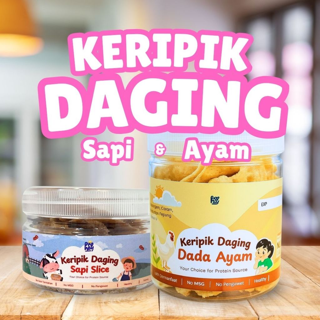 

KERIPIK DAGING - Hey Prohey
