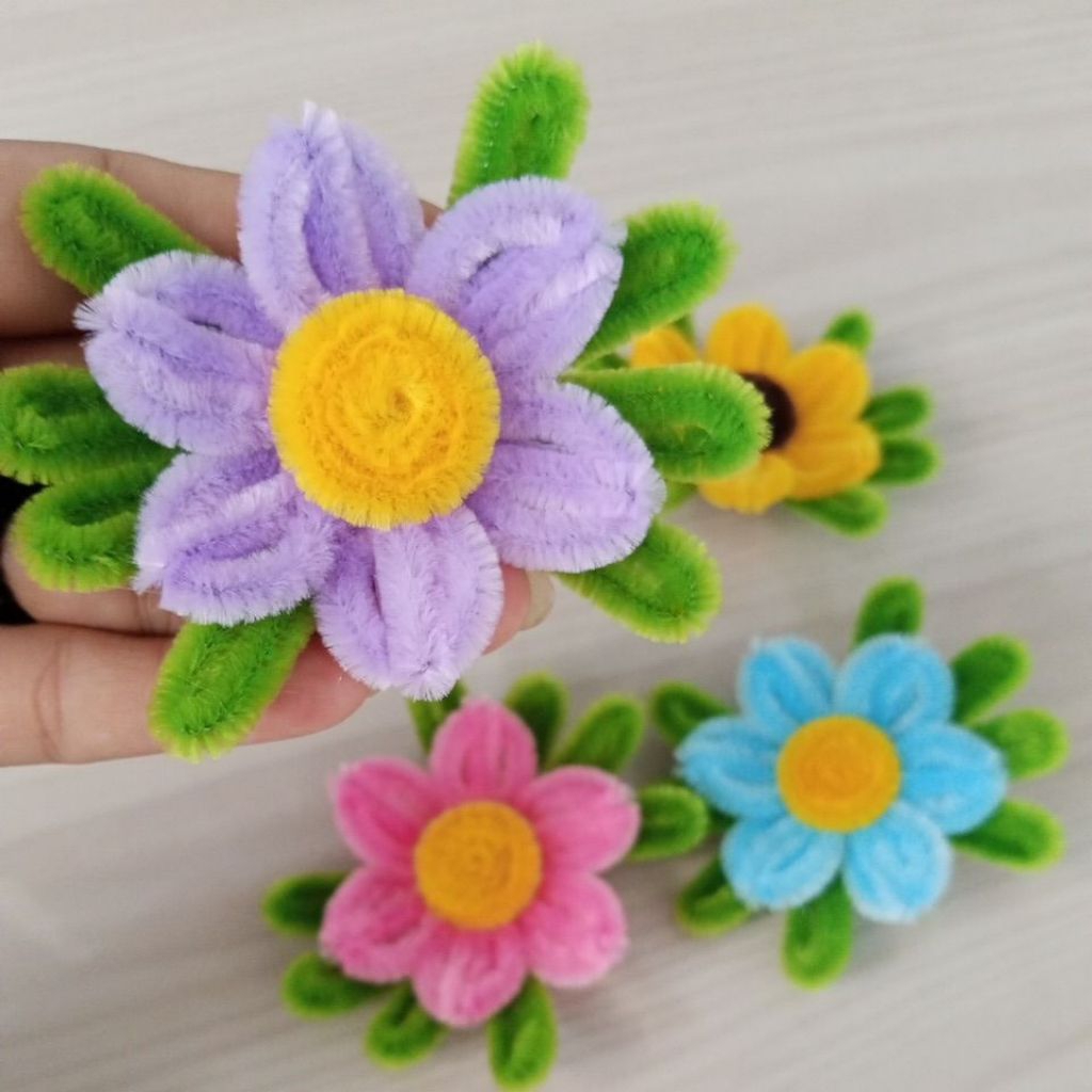 Tempelan Kulkas Motif Bunga/Tempelan Magnet Kulkas Handmade/Tempelan Kulkas Lucu/Tempelan Kulkas Can