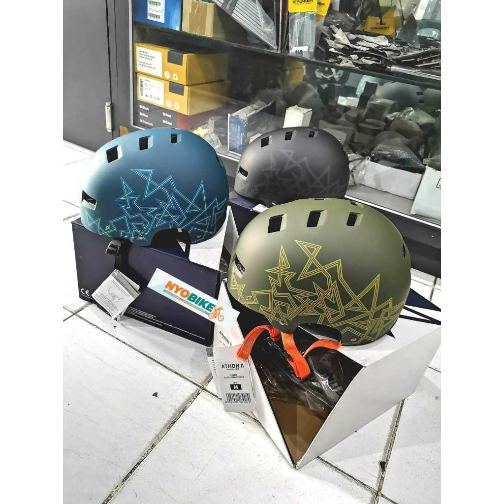 HELM SEPEDA XZONE ATHON II HELM BATOK SEPEDA BMX